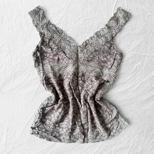 Y2K lace cami top coquette going out top